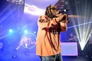 Ty Dolla $ign performs at Bowlmor Lanes at Anaheim Garden Walk on July 11, 2019 (Image via Getty)